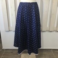 Blaudruck Röcke 80cm lang